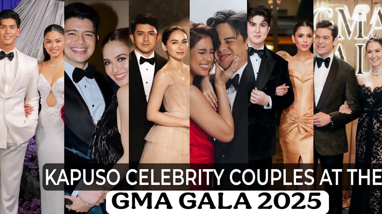 Top Kapuso Celebrity Couples At The GMA GALA 2025