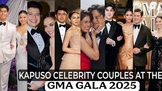Top Kapuso Celebrity Couples At The Gma Gala 2025