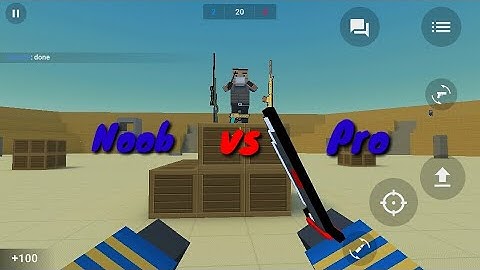 Block Strike bunny hop Noob vs Pro