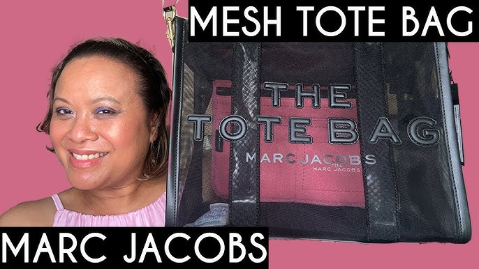 MARC JACOBS CANDY PINK 💗👜THE TOTE BAG REVEAL 🛍🎀💗 