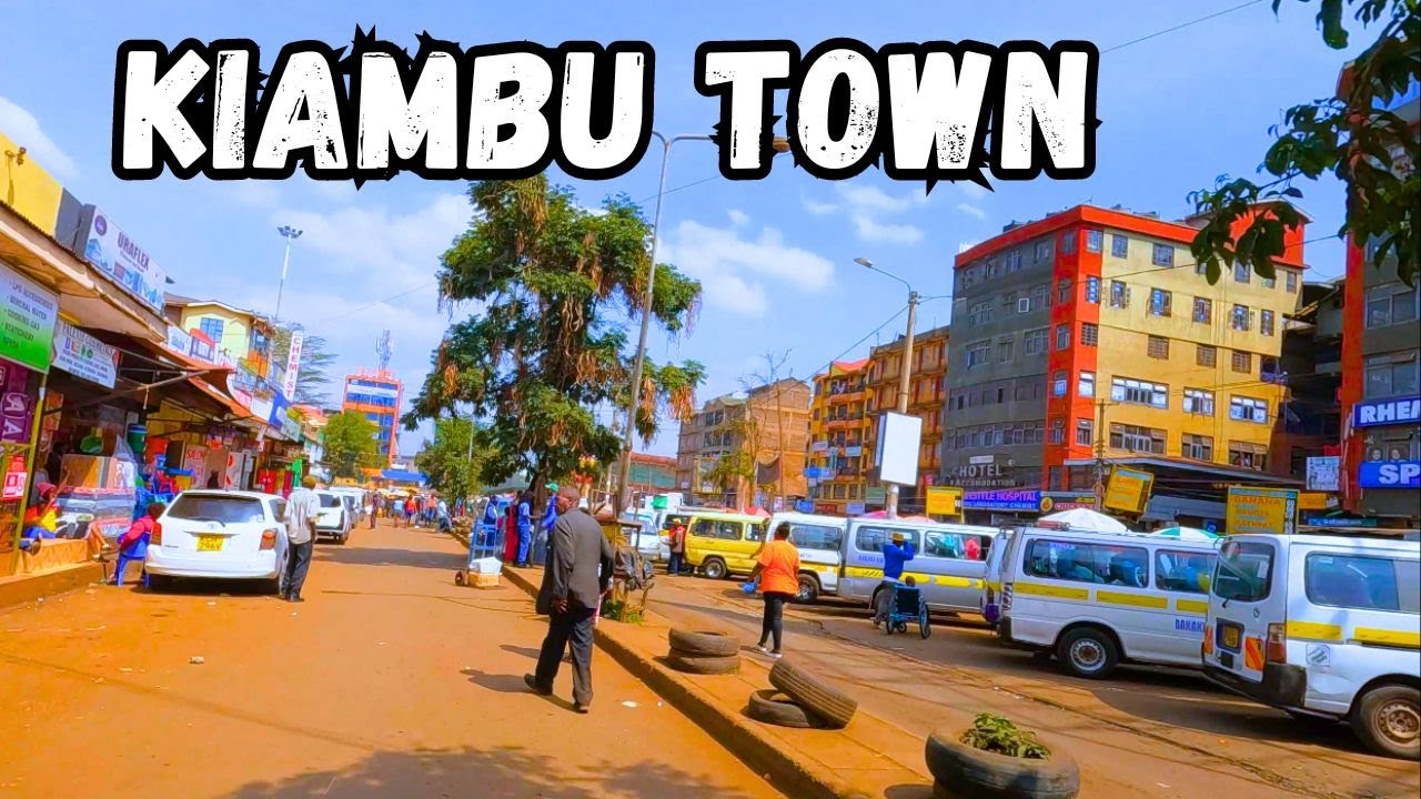 Kenya's Rich Hub of Tea, Coffee and Investment - Kiambu Town - YouTube