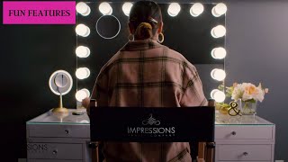 Glam Wont Be The Same When You Step Up Your Vanity Game Fun Features Impressions Vanity