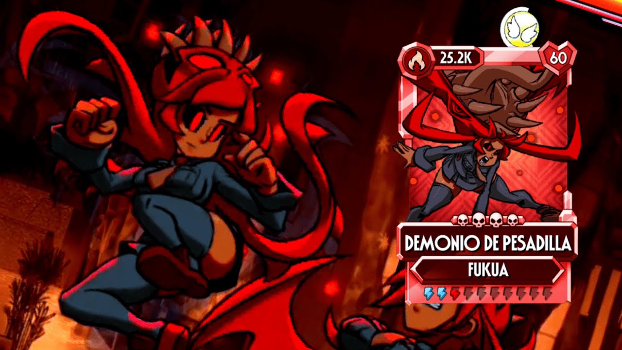 🍒Fukua  Demonio de Pesadilla 🍒Fukua Dream Demon  | Skullgirls Mobile