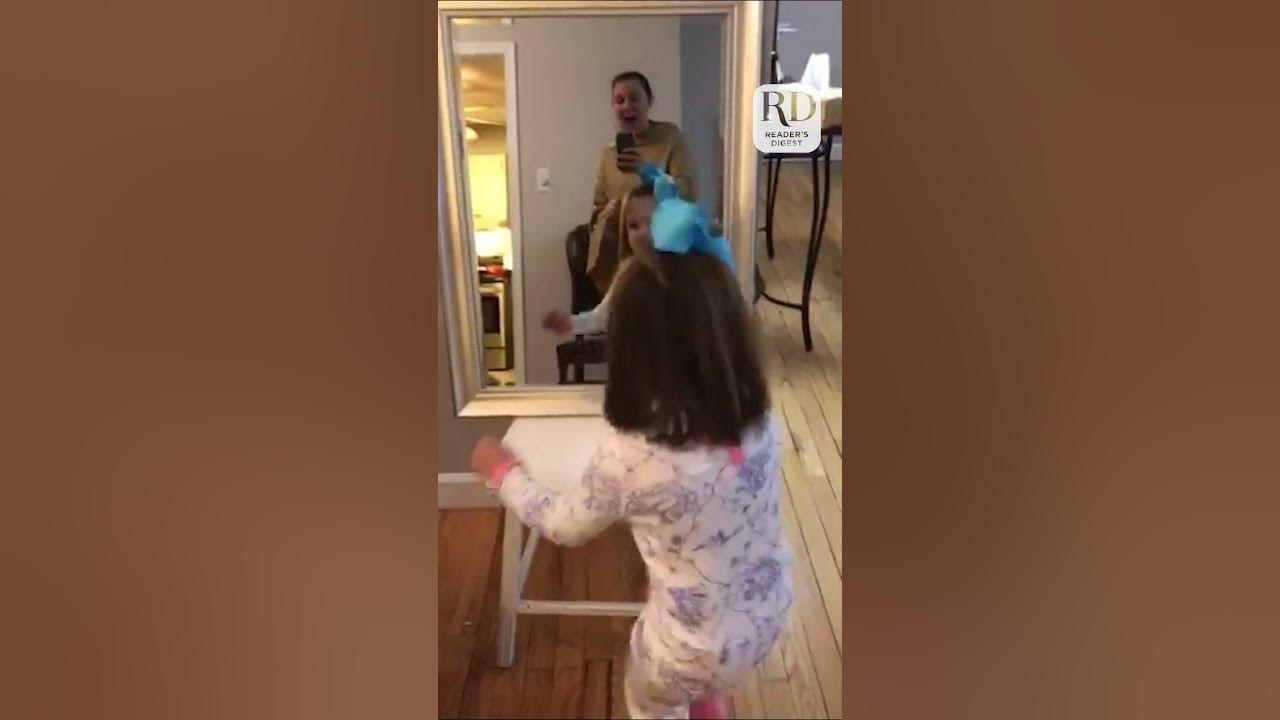 Toddler Throws A Funny Tantrum After Learning She's Having a Brother