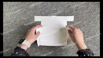 【Beberolen】 Folding Tutorial of Storage Box