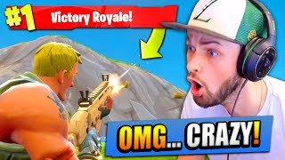 The CRAZIEST ending EVER...! (FORTNITE: Battle Royale)