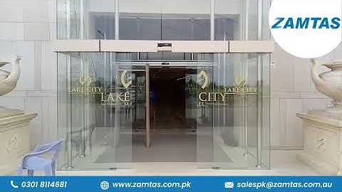 ZAMTAS | AUTOMATIC SLIDING DOOR WITH MOTION SENSOR | HIGHLIGHTS