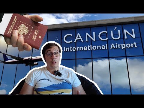 Как легко въехать в Мексику - турист на прилете в Канкун