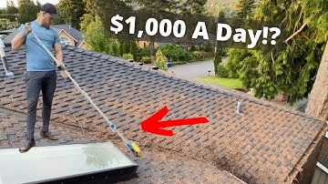 EVERYTHING You Need To Make $1000 A Day Cleaning Roofs and Gutters!