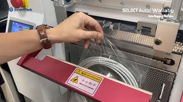 SelectAuto/Wallaby Bagging Machine  for Coiled Tubes & Cables | SLP-DS02F | SelectPack #Autobagging