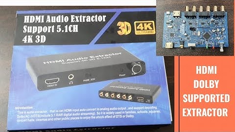 HDMI 5.1 AUDIO EXTRACTOR | Full review