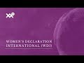 What is womens declaration international