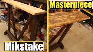 When Woodworking Mistakes Happen ~ How to Fix Them #woodworking