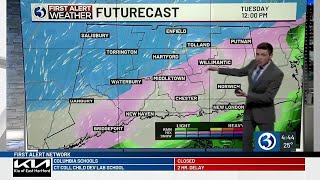 Technical Discussion: A First Alert for snow & an icy mix tomorrow!