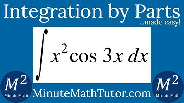 Integration by Parts | Integrate x^(2)cos(3x) dx by Parts
