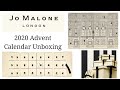 JO MALONE 2020 ADVENT CALENDAR UNBOXING