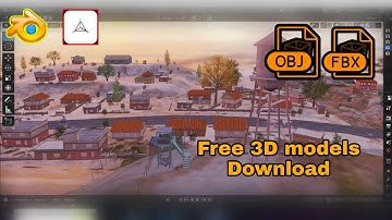 pubg Rozhok 3d model prisma3d Blender fbx obj free Download