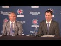 New Cubs GM Carter Hawkins’ Press Conference