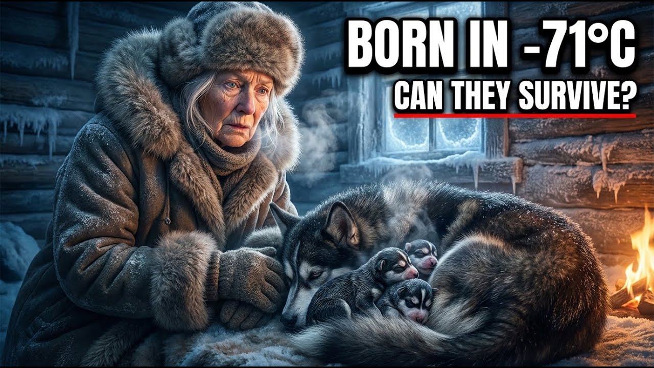 Born in −71°C | Can These Newborn Puppies Survive?