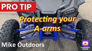 Pro Tip: how to protect your A-arms by Mike Outdoors 583 views 4 years ago 2 minutes, 46 seconds