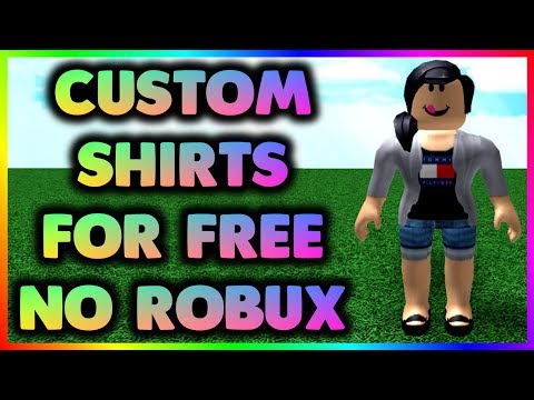How To Get Free Shirts In Roblox For Girls Youtube