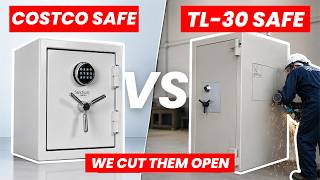 Cheap Safe vs TL- 30 Rated Safe | Cutting Test Shows the Shocking Difference