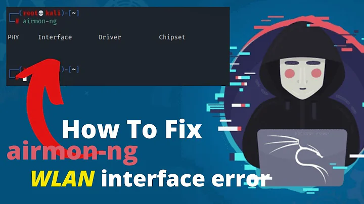 airmon-ng did not find any wireless interfaces kali linux | airmon-ng not showing interface