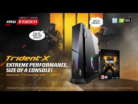 The new Trident X with 9th Gen CPU & RTX graphics | MSI