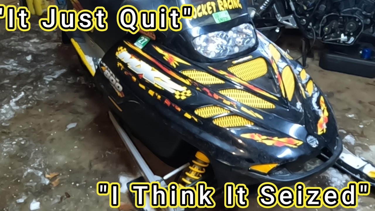 Ski doo quit while riding-what happened?