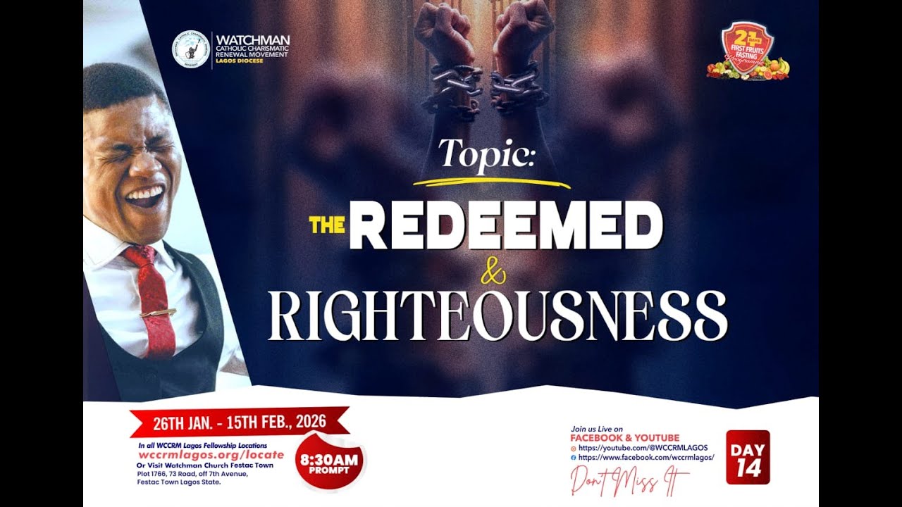 THE REDEEMED AND RIGHTEOUSNESS