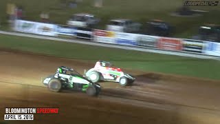 Highlights: USAC AMSOIL National Sprint Cars @ Bloomington Speedway