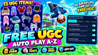 [FREE MANY UGC] Backflip For UGC'S OP SCRIPT (AUTO PLAY A-Z) | *PASTEBIN* screenshot 4
