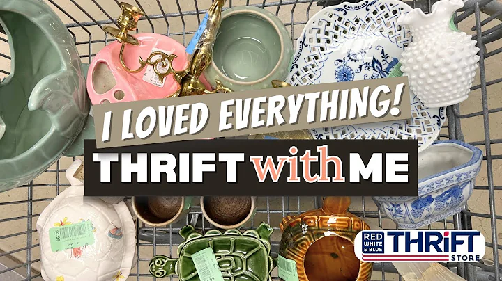 THE THRIFT CART LOOKED SO GOOD! | Vintage Home Decor Thrift With Me