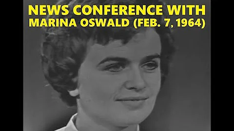 NEWS CONFERENCE WITH MARINA OSWALD (FEBRUARY 7, 19...