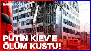 Ukrayna'nın Başkenti Kiev Alev Alev Yanıyor! Rusya'dan Korkunç Saldırı!
