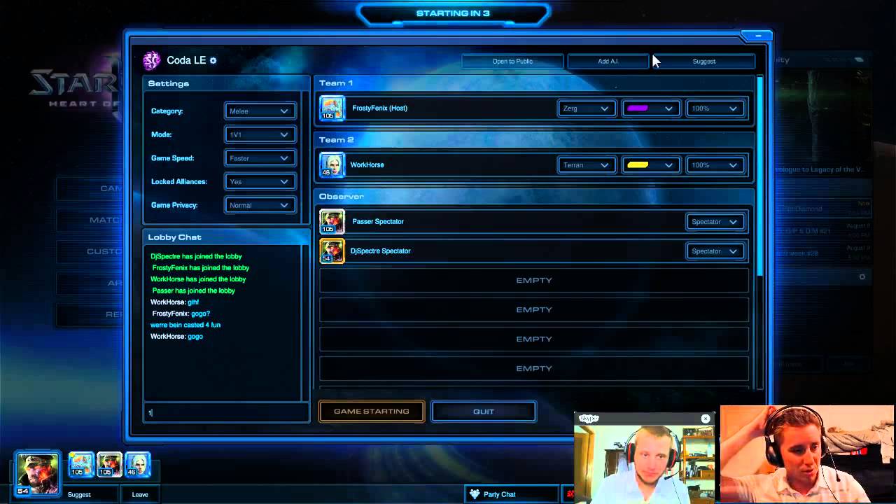ESL SC2 Platinum/Diamond Cup #28 /w Passer!