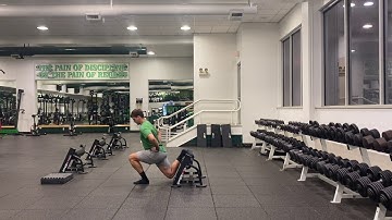 RFE Split Squat iso.