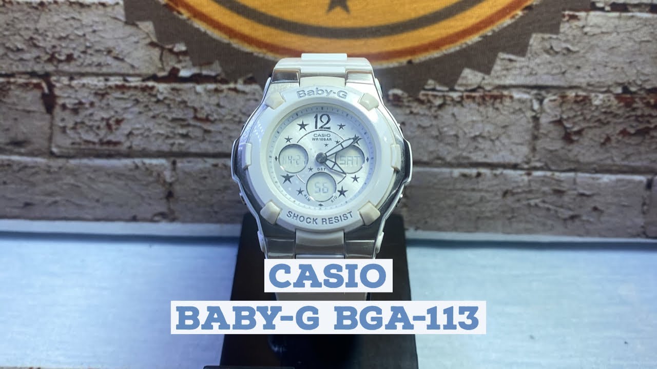 Casio Baby-G BGA-113 - YouTube