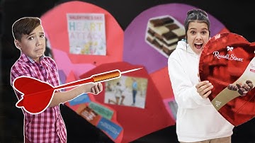 THROWING a DART at a HEART & getting or GIVING whatever it lands on!!