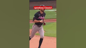 Eli White monster home run at the 2025 Speedway Classic #mlb #baseball #subscribe #reds #braves