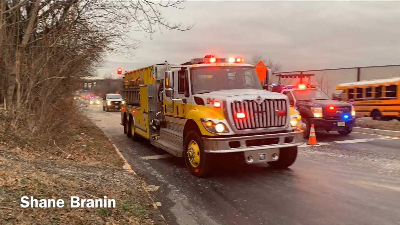Monroe Twp Fire Department Tanker (236) Responding YouTube