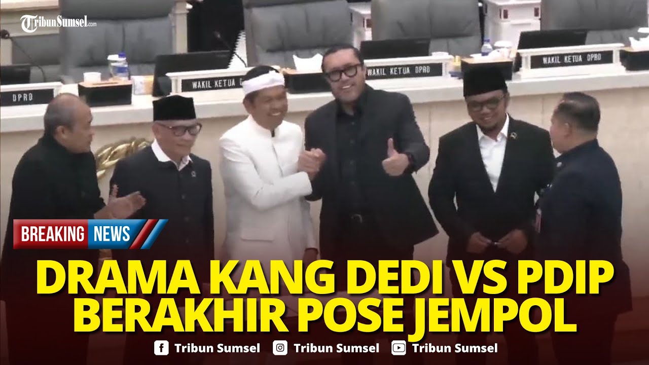 🔴LIVE Fraksi PDIP Rapat dengan Dedi Mulyadi Usai Insiden PDIP Walk Out ...