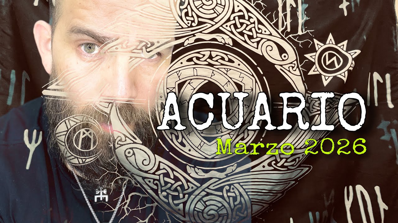 ACUARIO ♒️ / LECTURA DE RUNAS - MARZO 2026