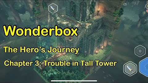 Wonderbox gameplay| Trouble in Tall Tower | apple arcade