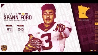 Brevyn Spann-Ford - Gopher Football: National Signing Day eLITe18