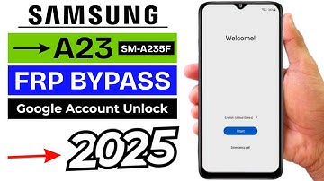 Samsung Galaxy A23 (SM-A235F) FRP Bypass Android 13/14 Without Computer | 100% Working - No TalkBack