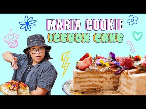 Easy Icebox Cookie Cake | Maria Cookie Cake Recipe | Pastries with Paola