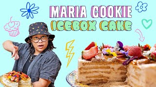 Easy Icebox Cookie Cake | Maria Cookie Cake Recipe | Pastries with Paola