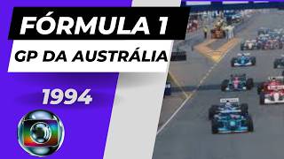 Fórmula 1GP da Austrália 1994, Schumacher X Hill , narração em inglês  