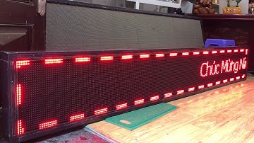 Module P10 1 màu đỏ